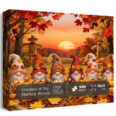 Gnome des Erntewaldes Puzzle 1000 Teile